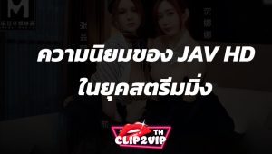 ความนิยมของ JAV HD ในยุคสตรีมมิ่ง